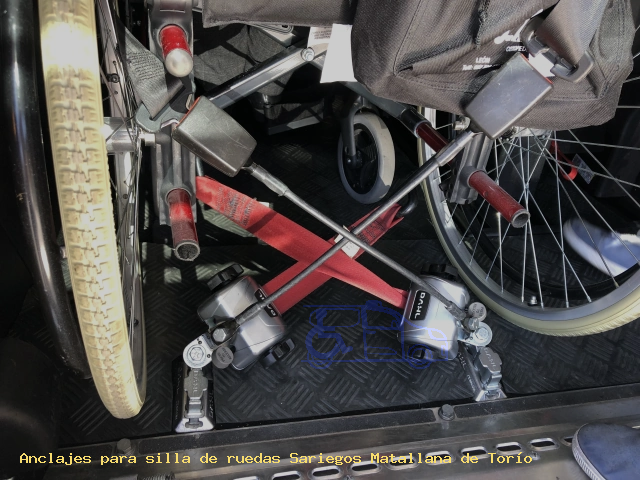 Anclaje silla de ruedas Sariegos Matallana de Torío